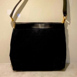 Black,canvas Gucci bag